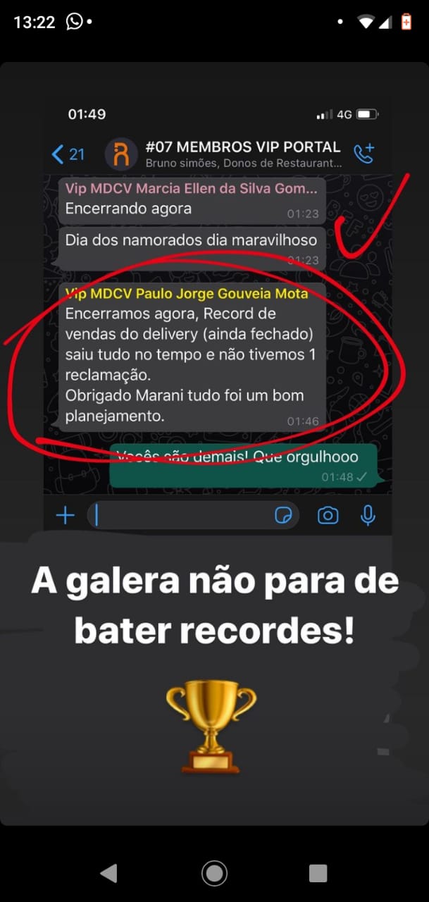 Depoimento Paulo - Record de vendas no delivery